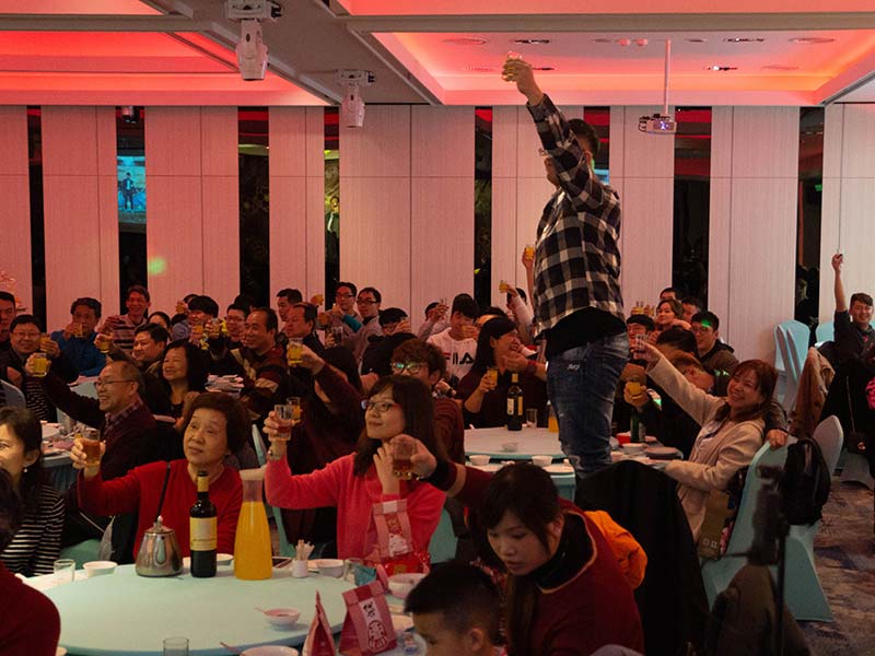 Year-end party in 2019